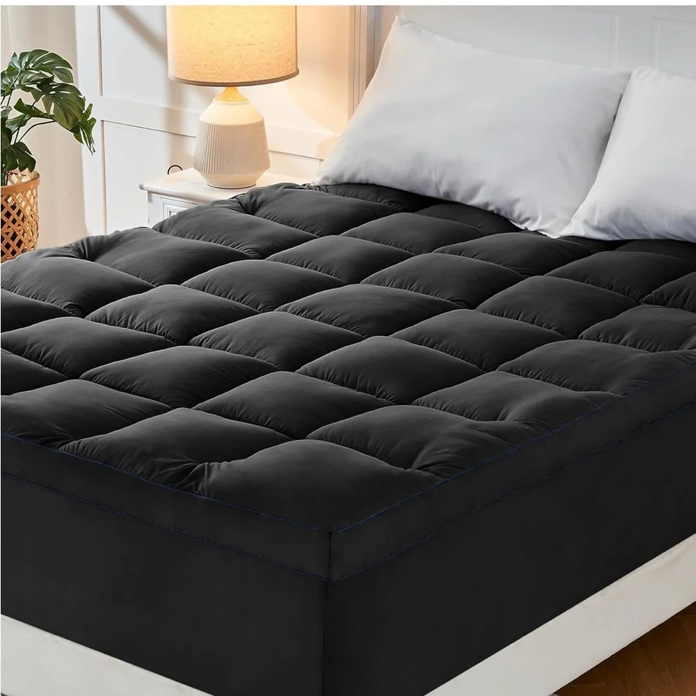 Luxurious Black Mattress Topper